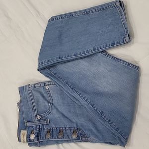 Madewell 10" High Rise Skinny Lightwash Jeans Size 25